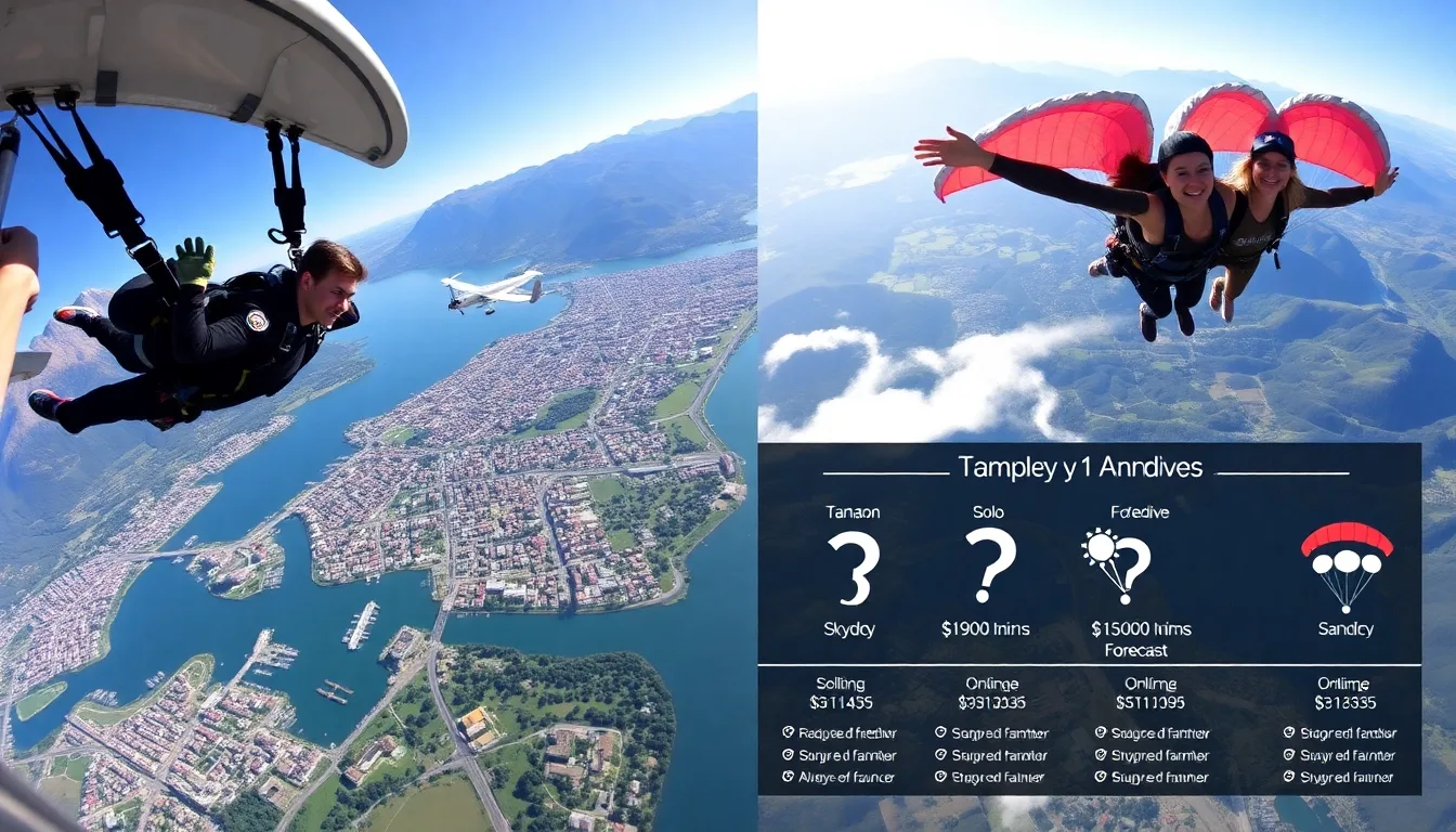 Vivez l’adrénaline : Saut en parachute à Annecy – Réservez votre expérience inoubliable