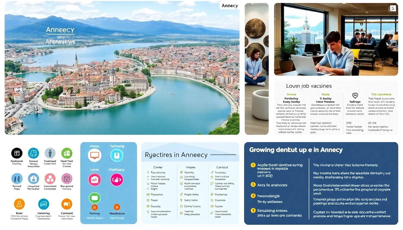 Découvrez les Meilleures Entreprises à Annecy : Opportunités et Nouveaux Développements