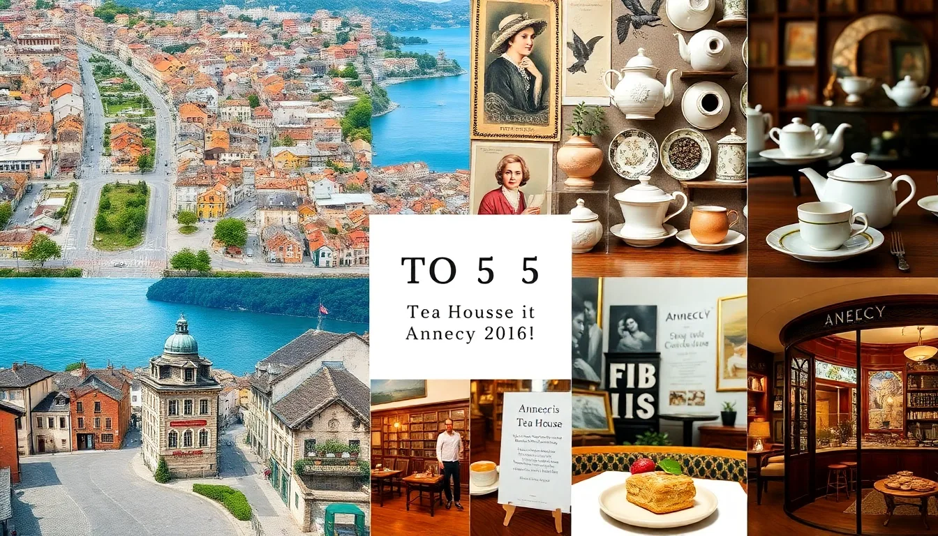 Découvrez les Meilleurs Salons de Thé à Annecy : Guide Complet pour les Amateurs de Thé