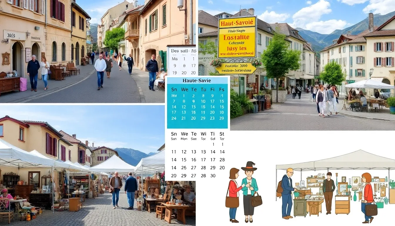 Guide Complet des Brocantes en Haute-Savoie : Trouvez Votre Prochain Vide-Grenier