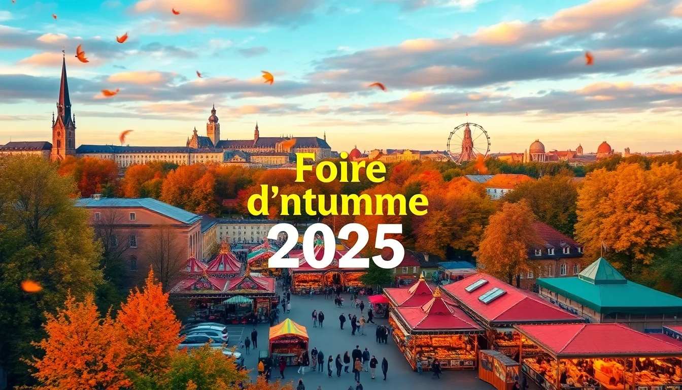 Découvrez la Foire d’Automne 2025 : dates, programmes et activités à ne pas manquer